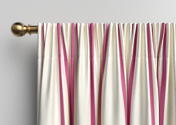 Winnies Stripe, Cosmos - Made to Measure Curtains - Image 9